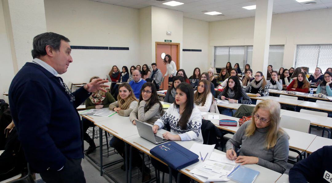 Una clase en la Universidad de Córdoba