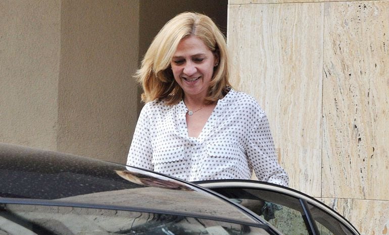 La infanta Cristina en Barcelona (Imagen de archivo)