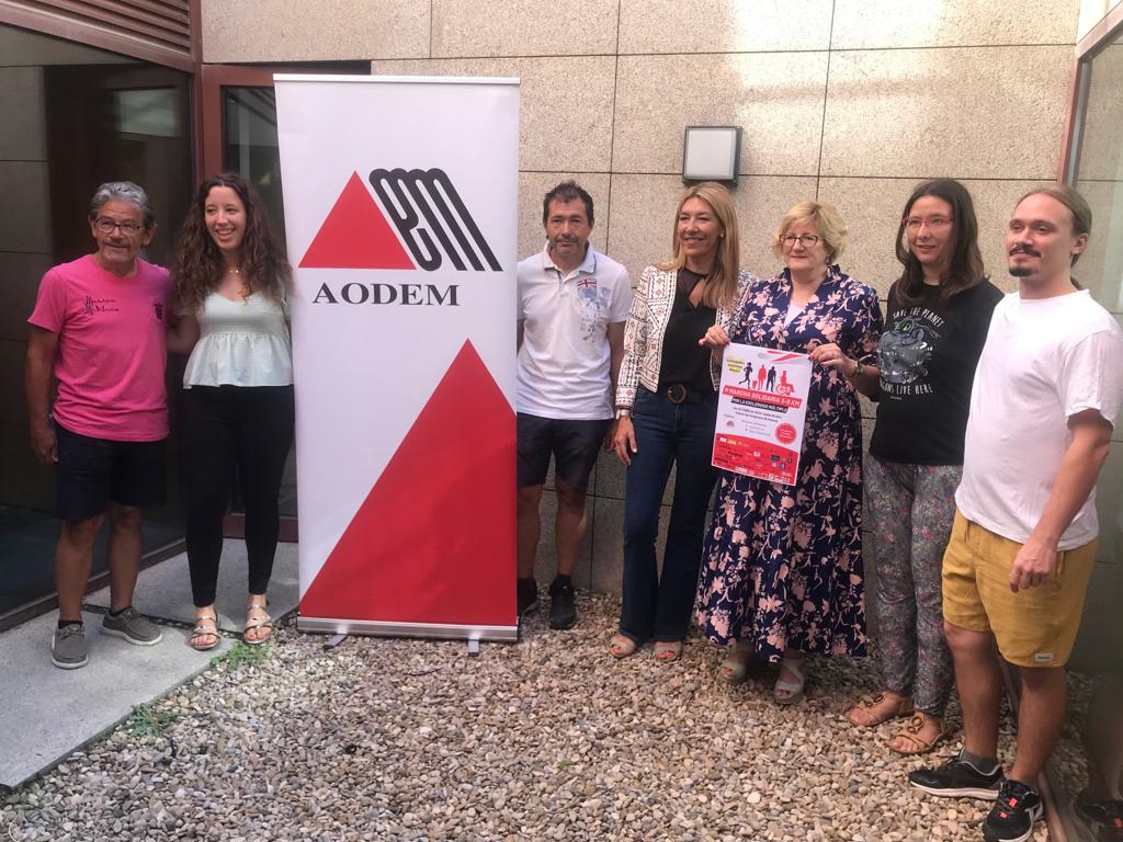 Presentación de la 1ª Marcha Solidaria por la esclerosis múltiple