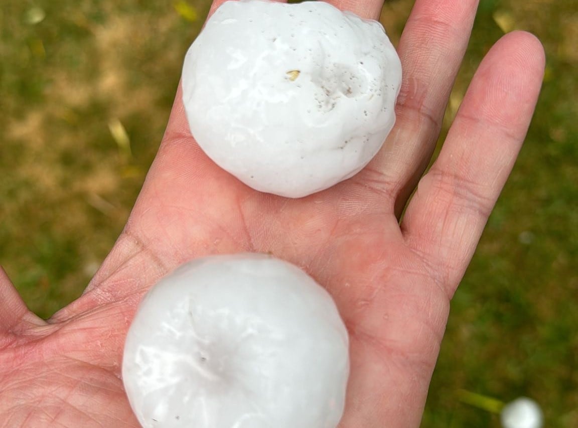 Una granizada se ceba con El Bierzo (León).