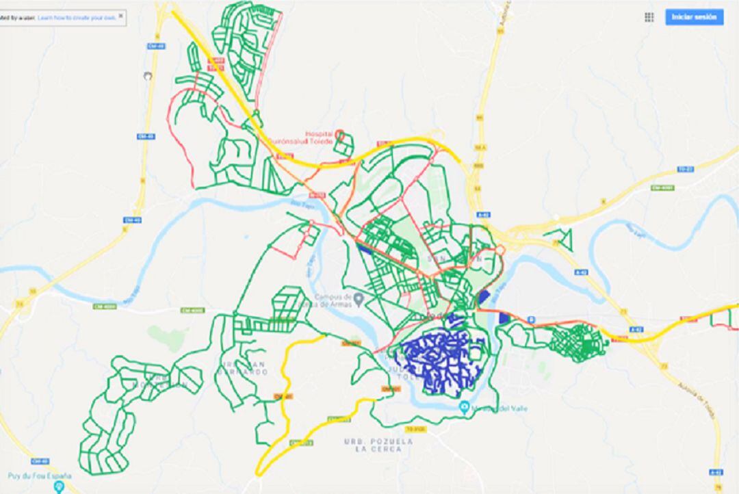 Habrá tramos de 20, 30 y 50 km-h repartidos por toda la ciudad.