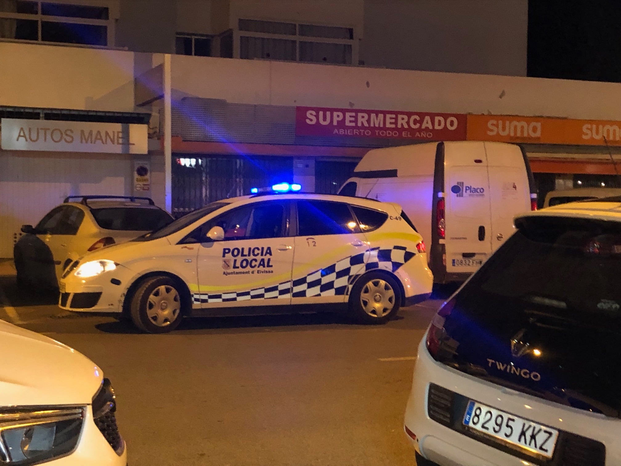 Vehículo de la Policía Local de Ibiza