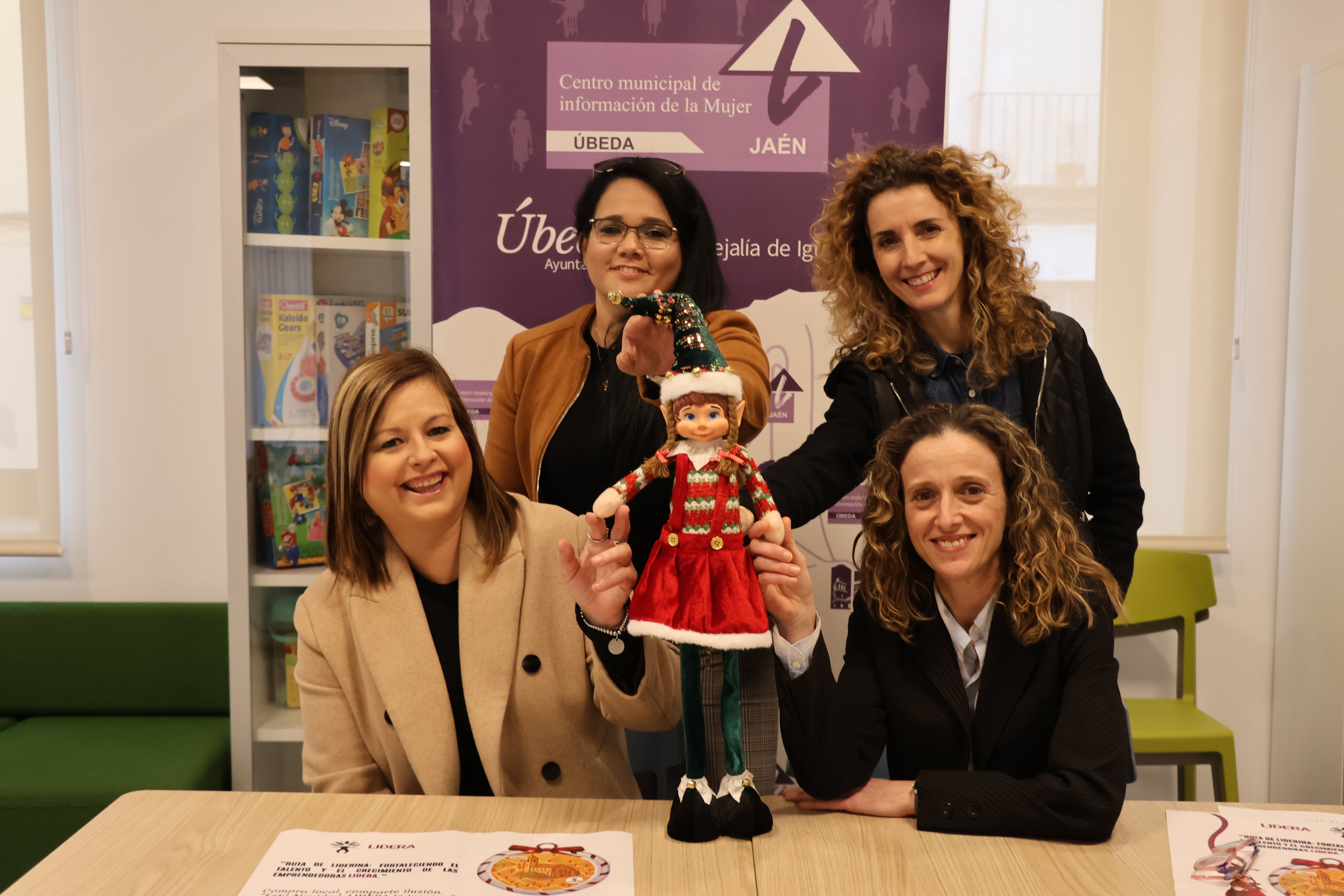 Presentación de la campaña de Navidad de LIDERA en Úbeda