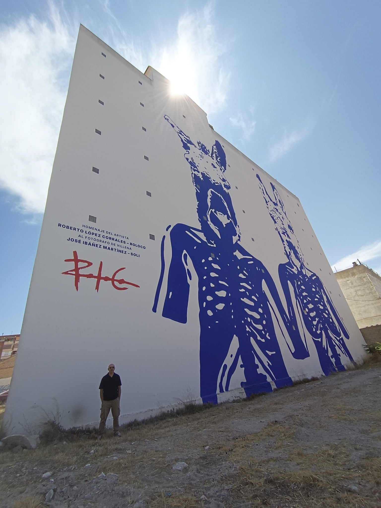 Macro mural homenaje a Soli