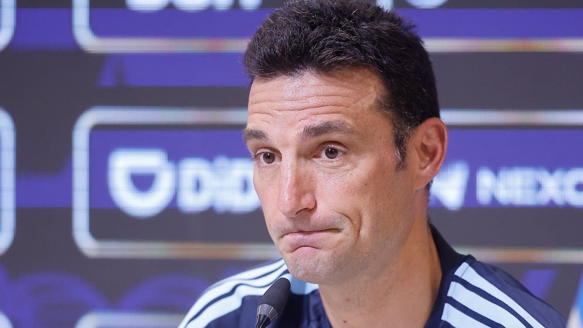 Scaloni se emociona al hablar del lesionado Panichelli: "Le dije que iba a volver a tener una posibilidad"