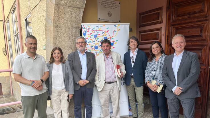 Luis García Montero en la inauguración oficial de los Cursos de Verano de Jaca