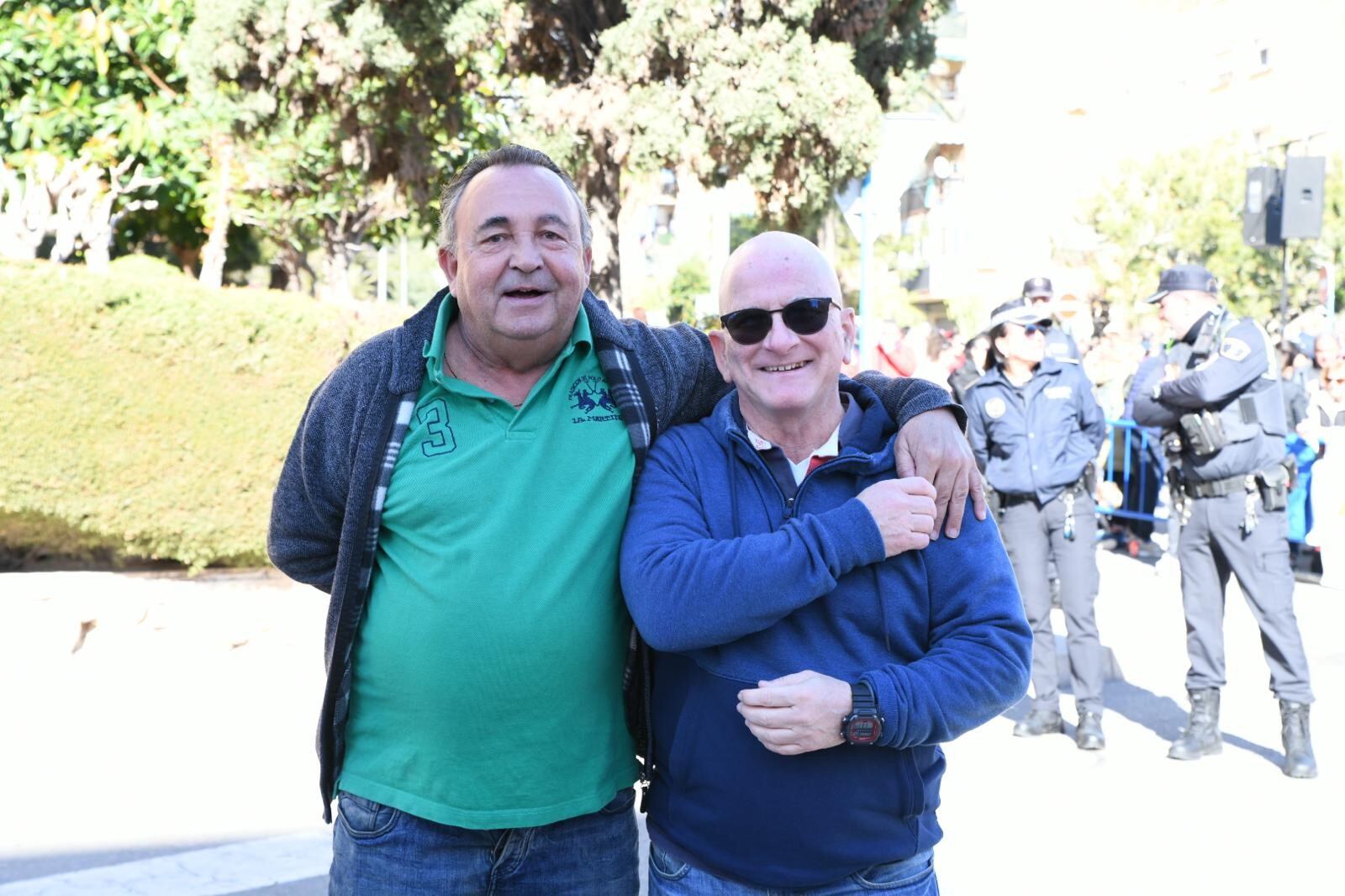 El maestro pirotécnico Pedro Luis Sirvent y su biógrafo oficial, el periodista y escritor Luis Miguel Sánchez