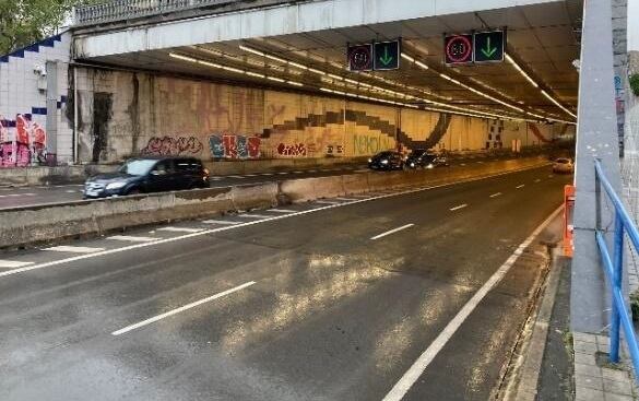Túnel Carmelo Bernaola, en Deusto