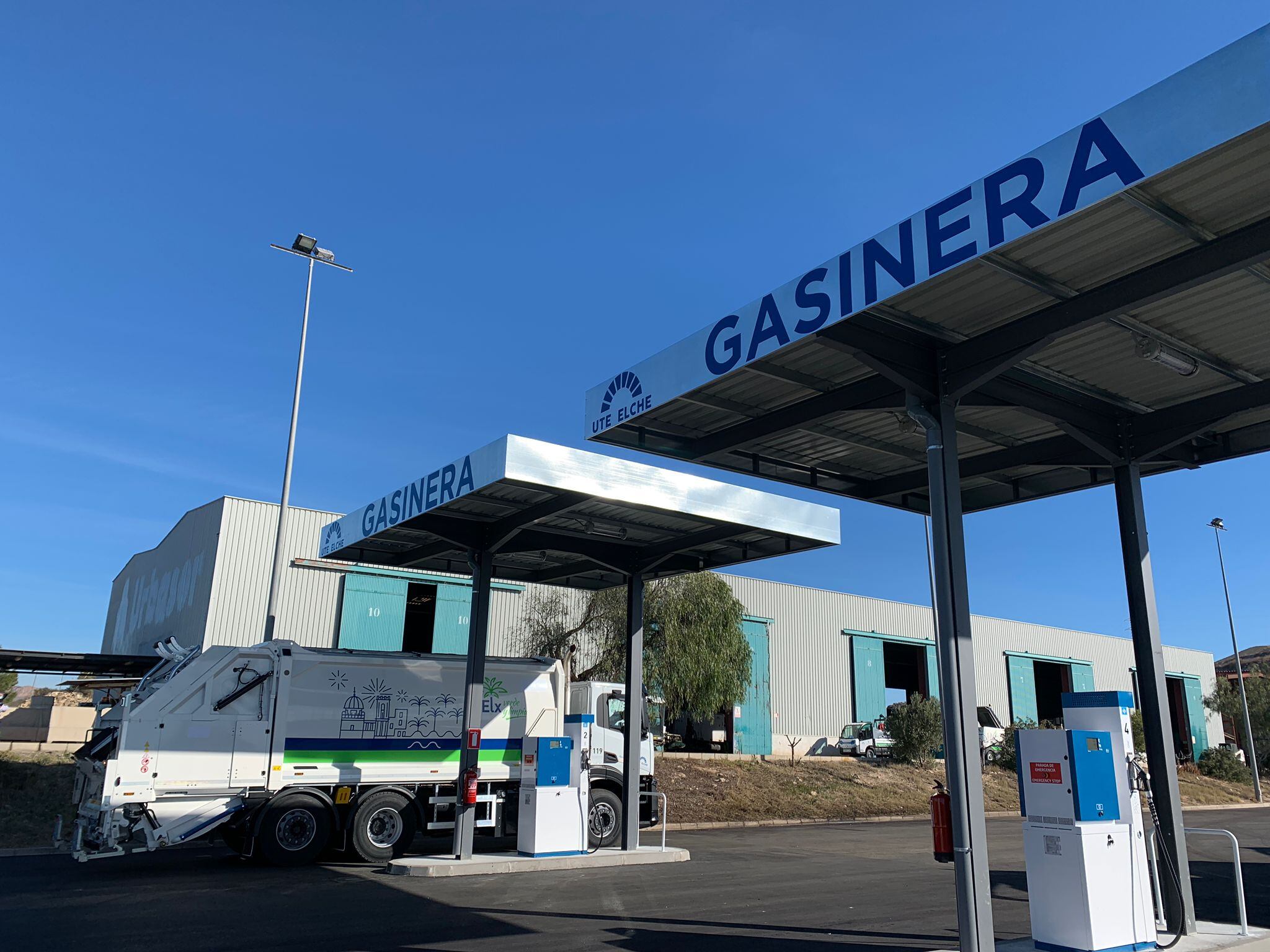 Gasinera de la UTE Elche