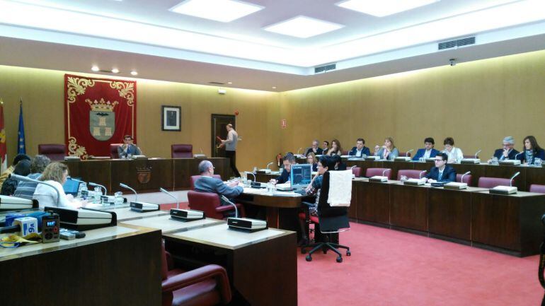 Imagen de archivo de un pleno municipal