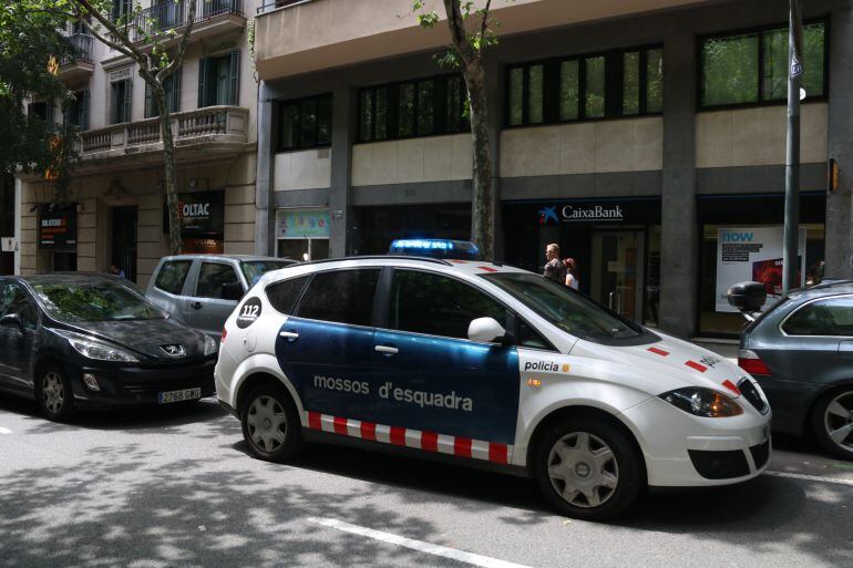 Un coche de los Mossos d&#039;Esquadra