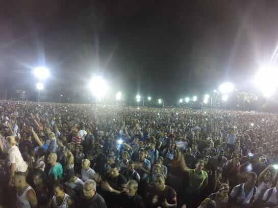 La Plaza de la Revolución se despide de Fidel Castro