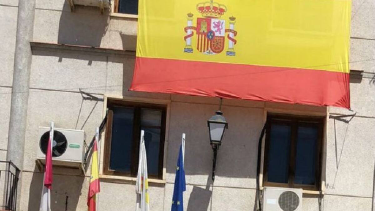 Un pequeño pueblo para el hombre, una gran bandera para la Selección