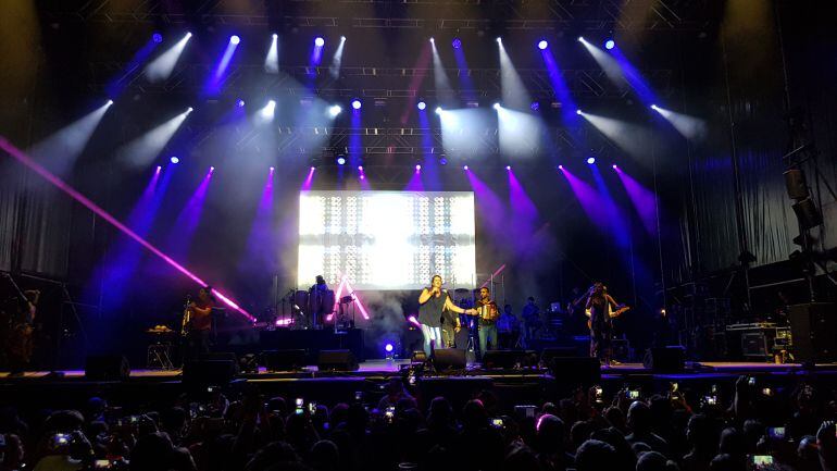Carlos Vives durante su concierto en los Campos del Malecón