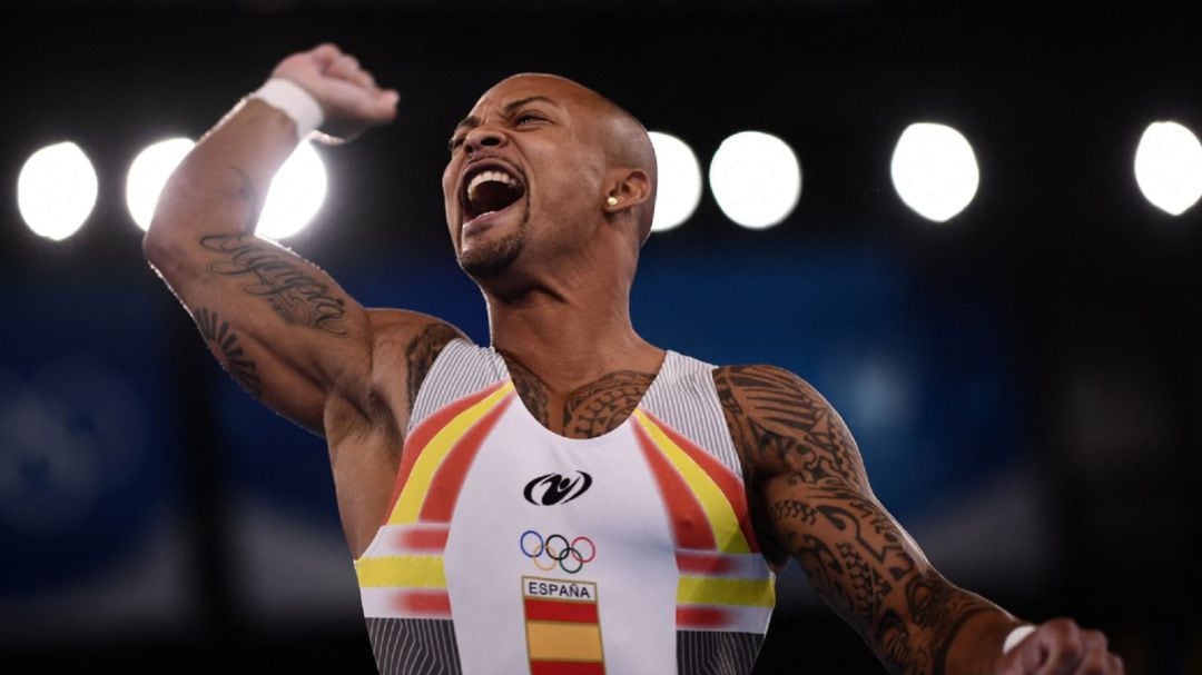 Ray Zapata tras ganar la medalla de plata en los últimos Juegos Olímpicos.