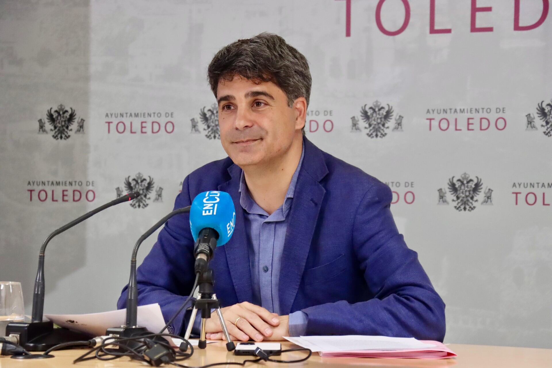 Juan José Alcalde, portavoz del Ayuntamiento de Toledo