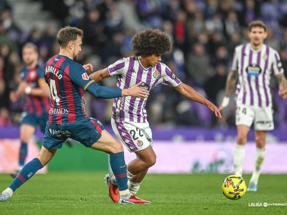 El Huesca no arranca, pierde 1-0 en Valladolid y cae de nuevo al descenso