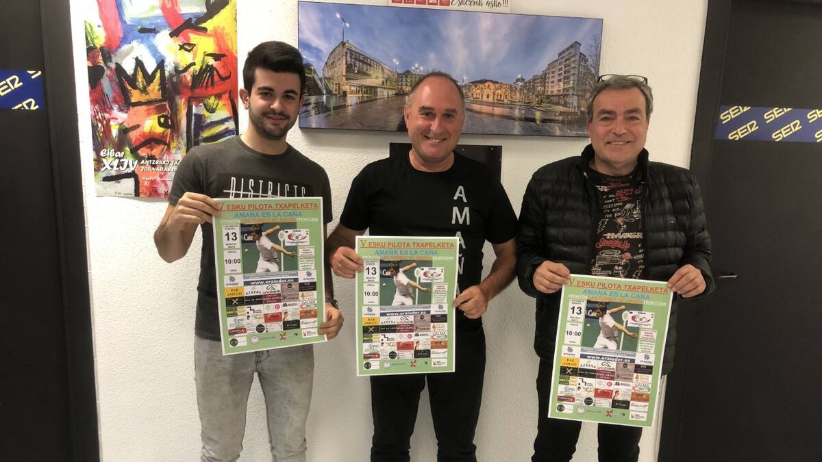 Vuelve el Campeonato de Pelota a Mano por parejas 'Amaña es la caña'