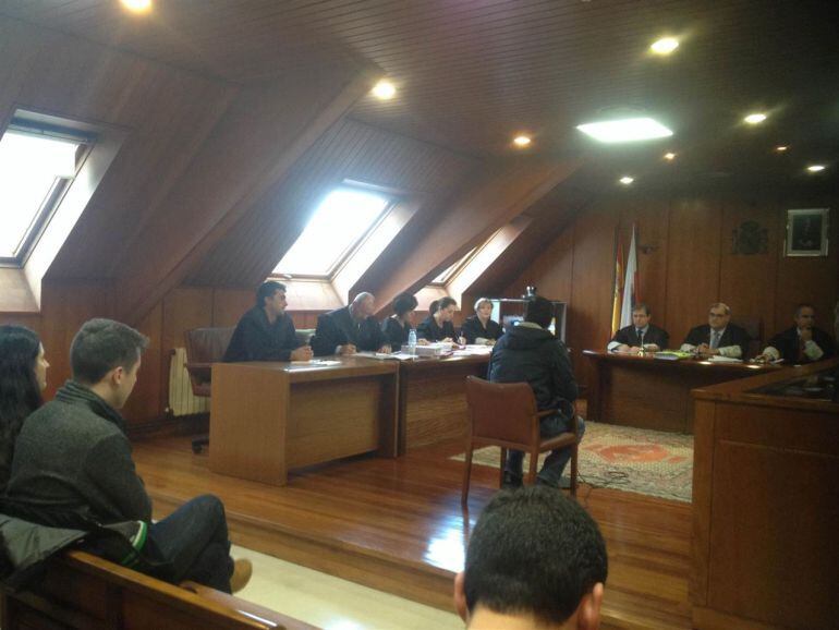 Imagen de un momento del juicio.