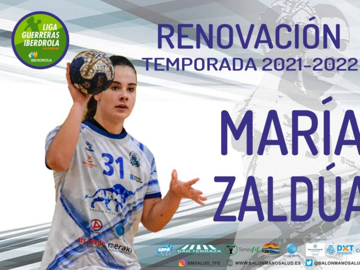 María Zaldúa renueva con el Balonmano Salud