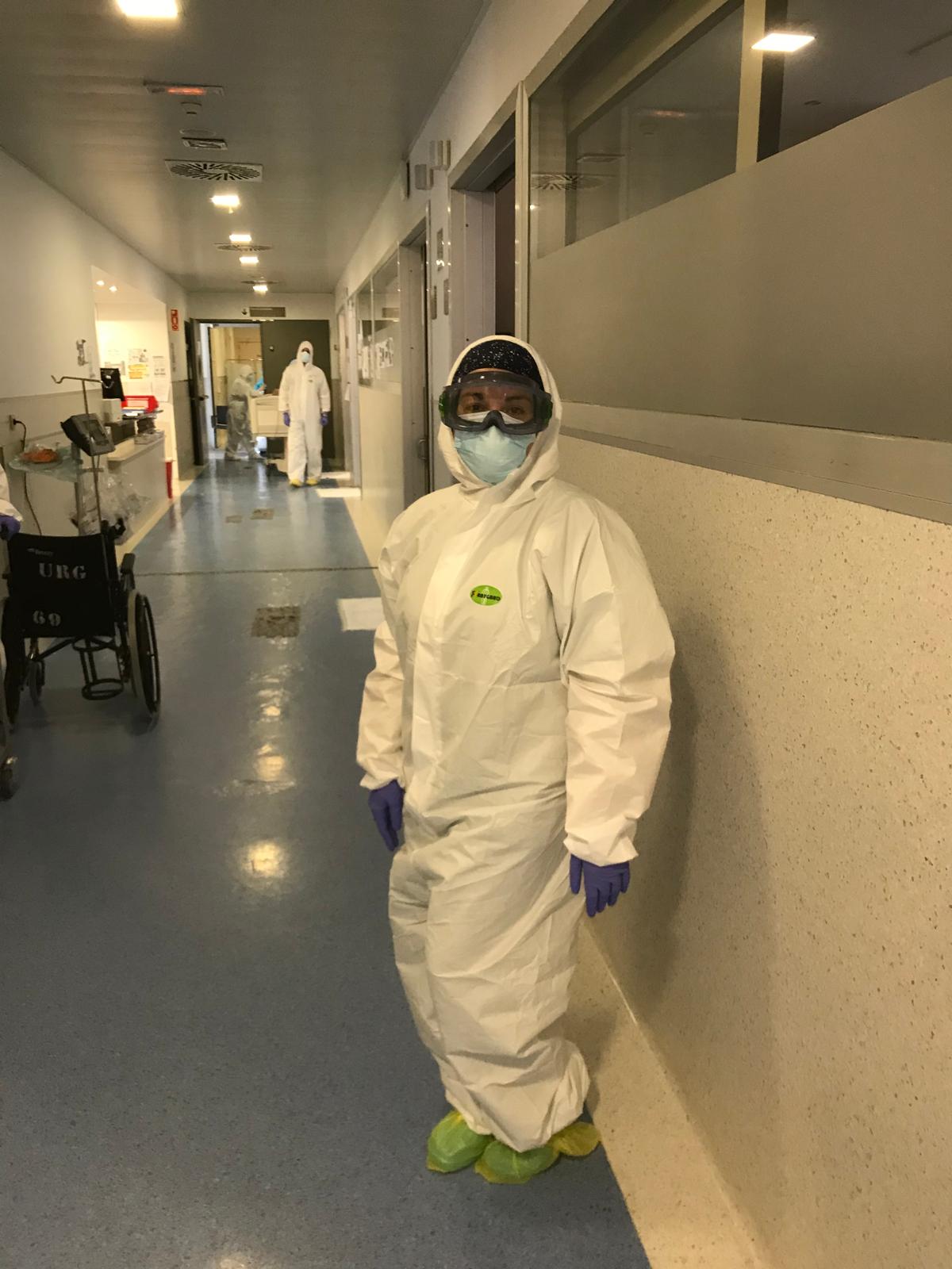 Rosario Giménez, supervisora de Urgencias Generales durante la pandemia