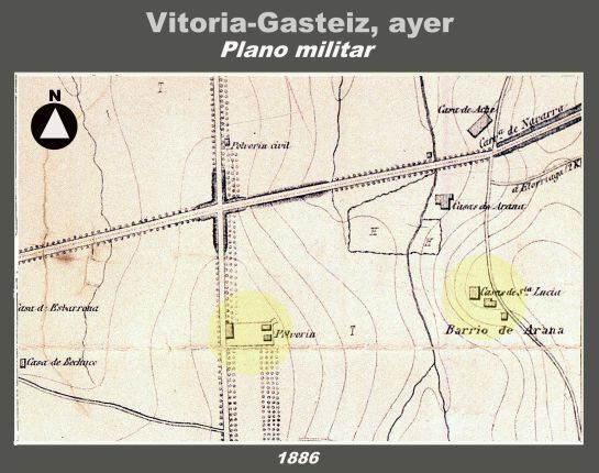 PLANO MILITAR POLVORÍN DE VITORIA 