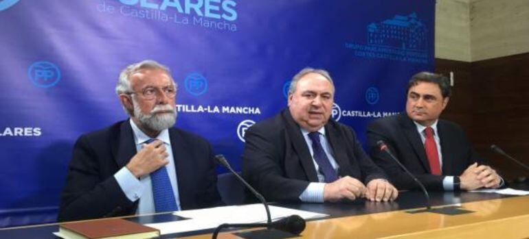 Jaime Ramos, Vicente Tirado, y Ámgel Mariscal