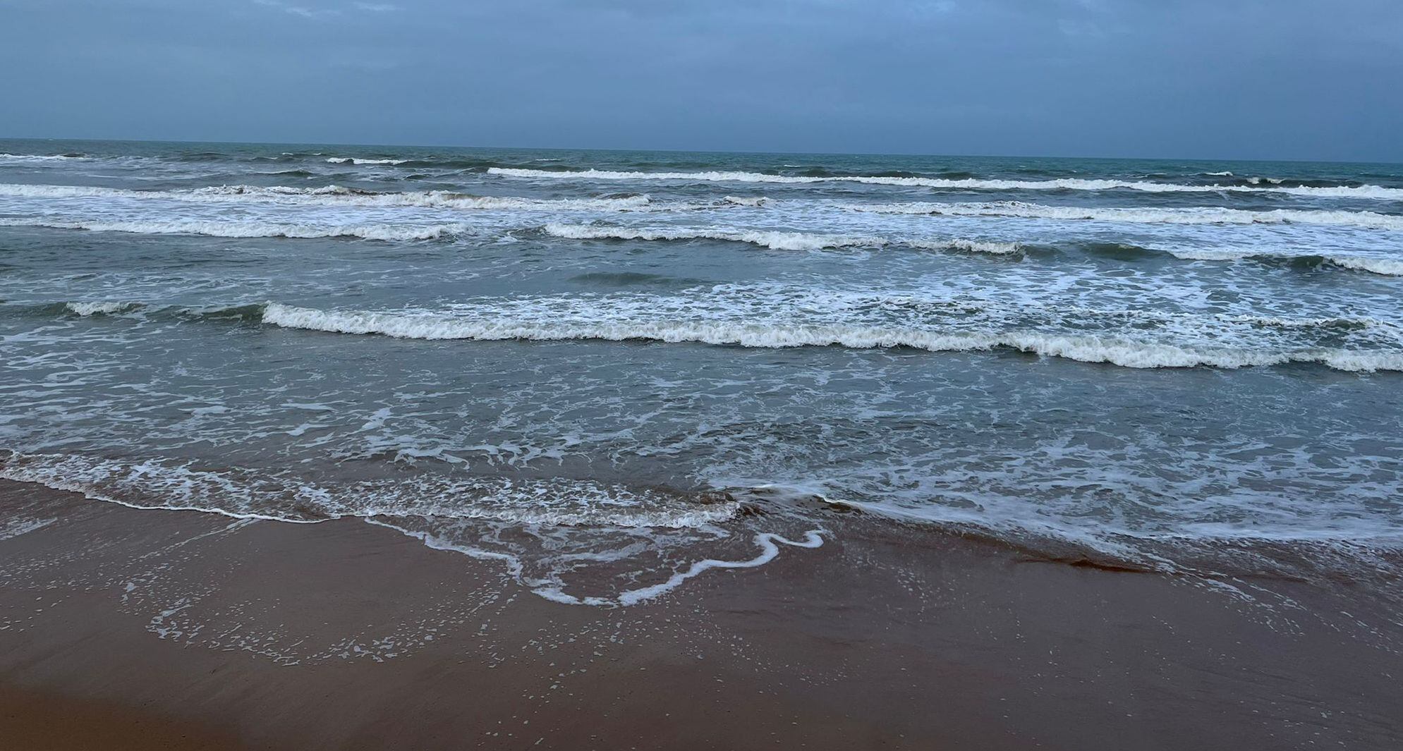 Temporal de mar en las costas de la Safor