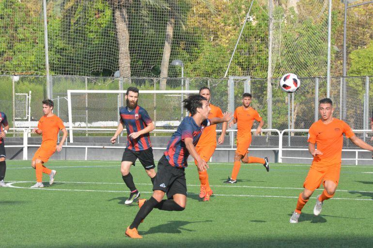 Chema Díaz ha cuajado un gran encuentro 