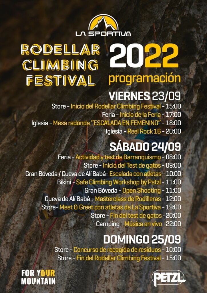 Cartel del Rodellar Climbing Festival