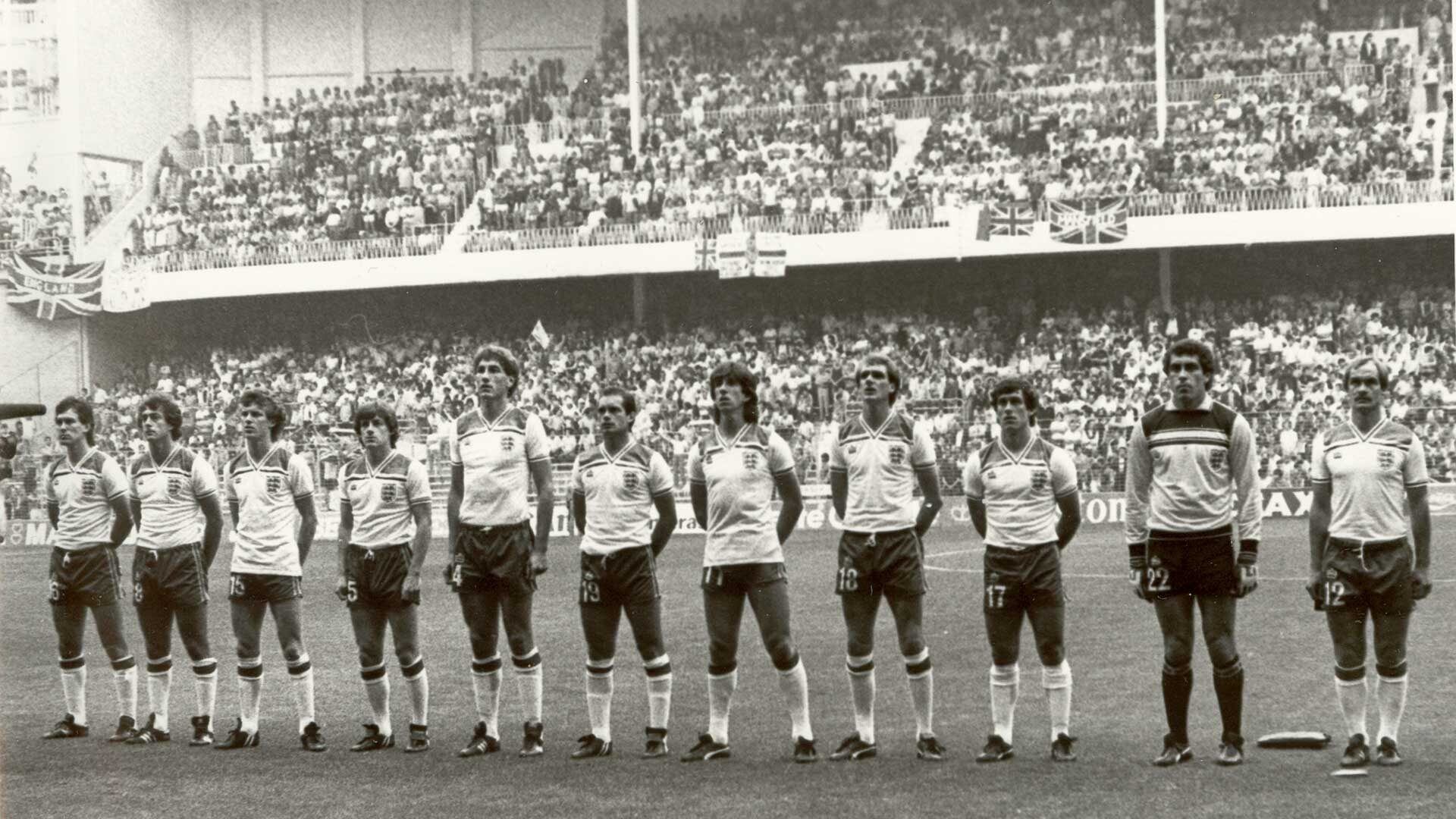 San Mamés fue sede de la selección de Inglaterra en el mundial celebrado en España 82&#039;