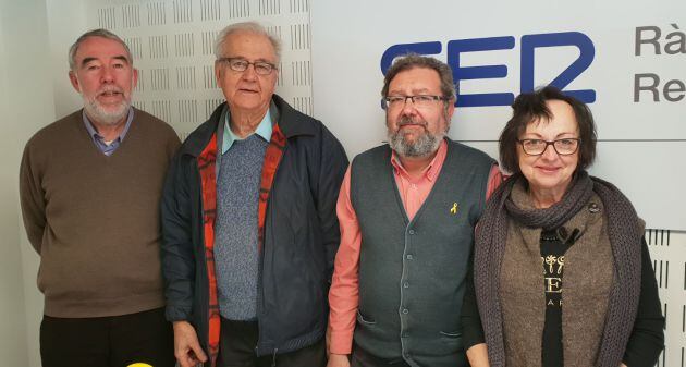 Jim, Francesc, Jordi i Josefina
