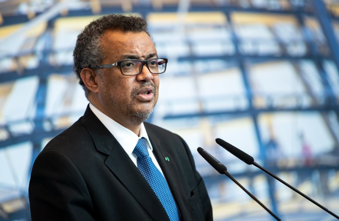 El director general de la Organización Mundial de la Salud (OMS), Tedros Adhanom Ghebreyesus