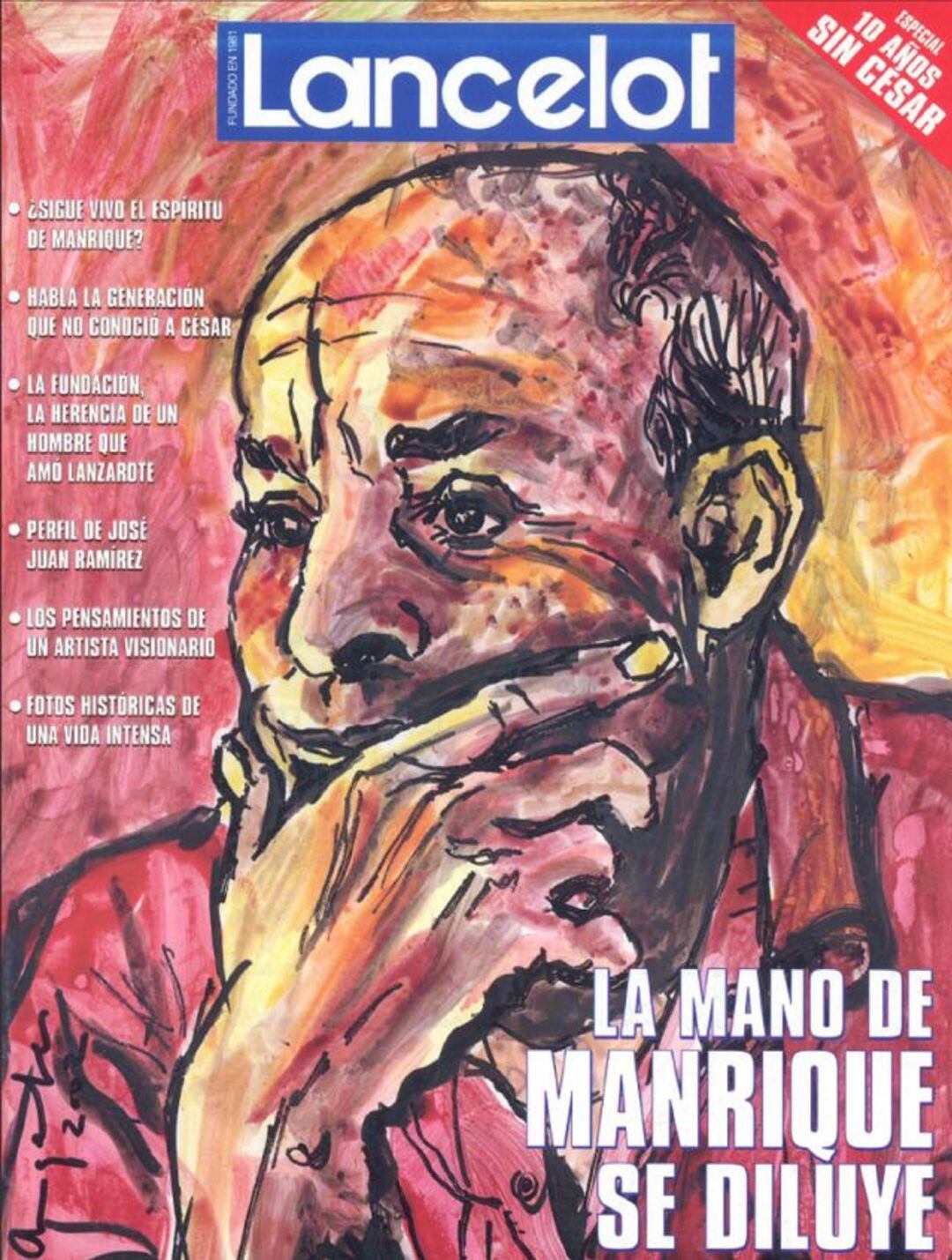Portada Lancelot "Especial 10 años sin César".