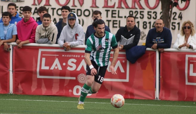 Héctor Alonso, jugando esta temporada con el Vimenor
