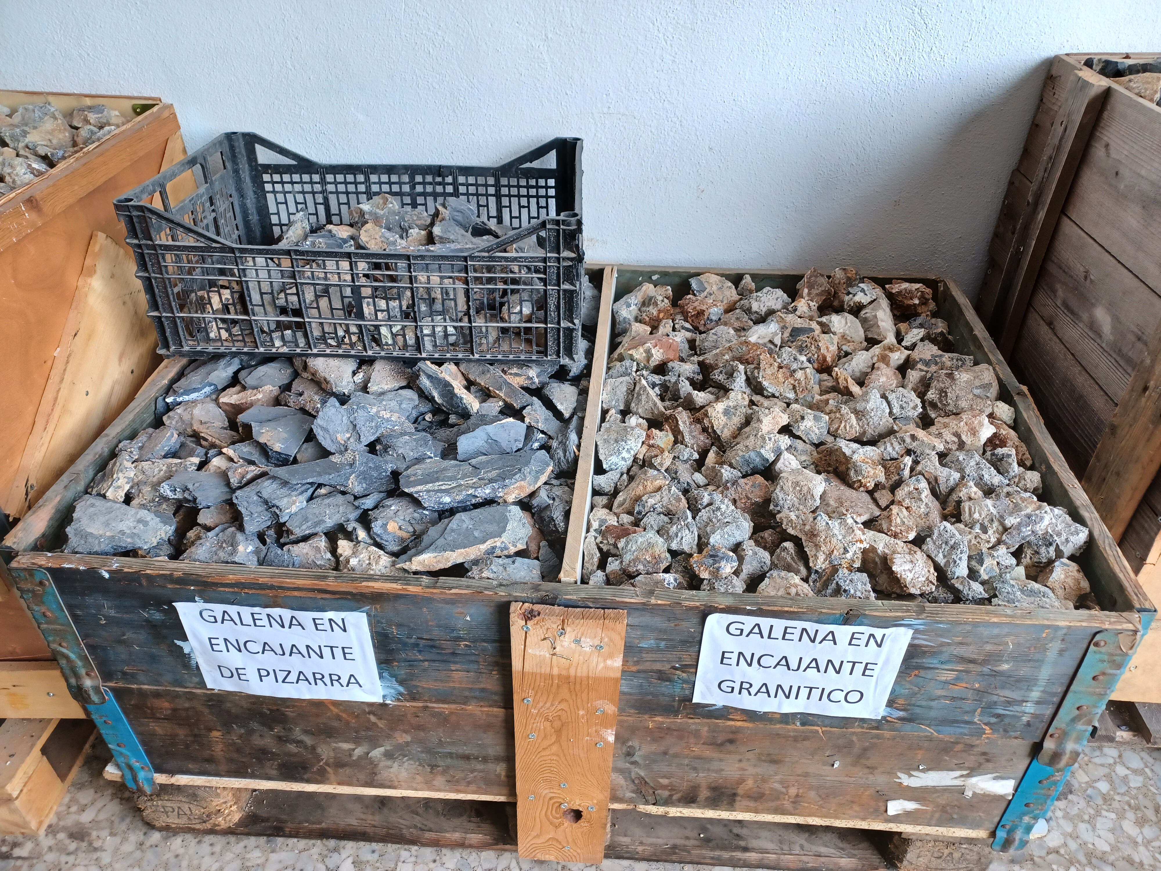 Muestras recogidas en la primera fase del proyecto Nuevo Linares.