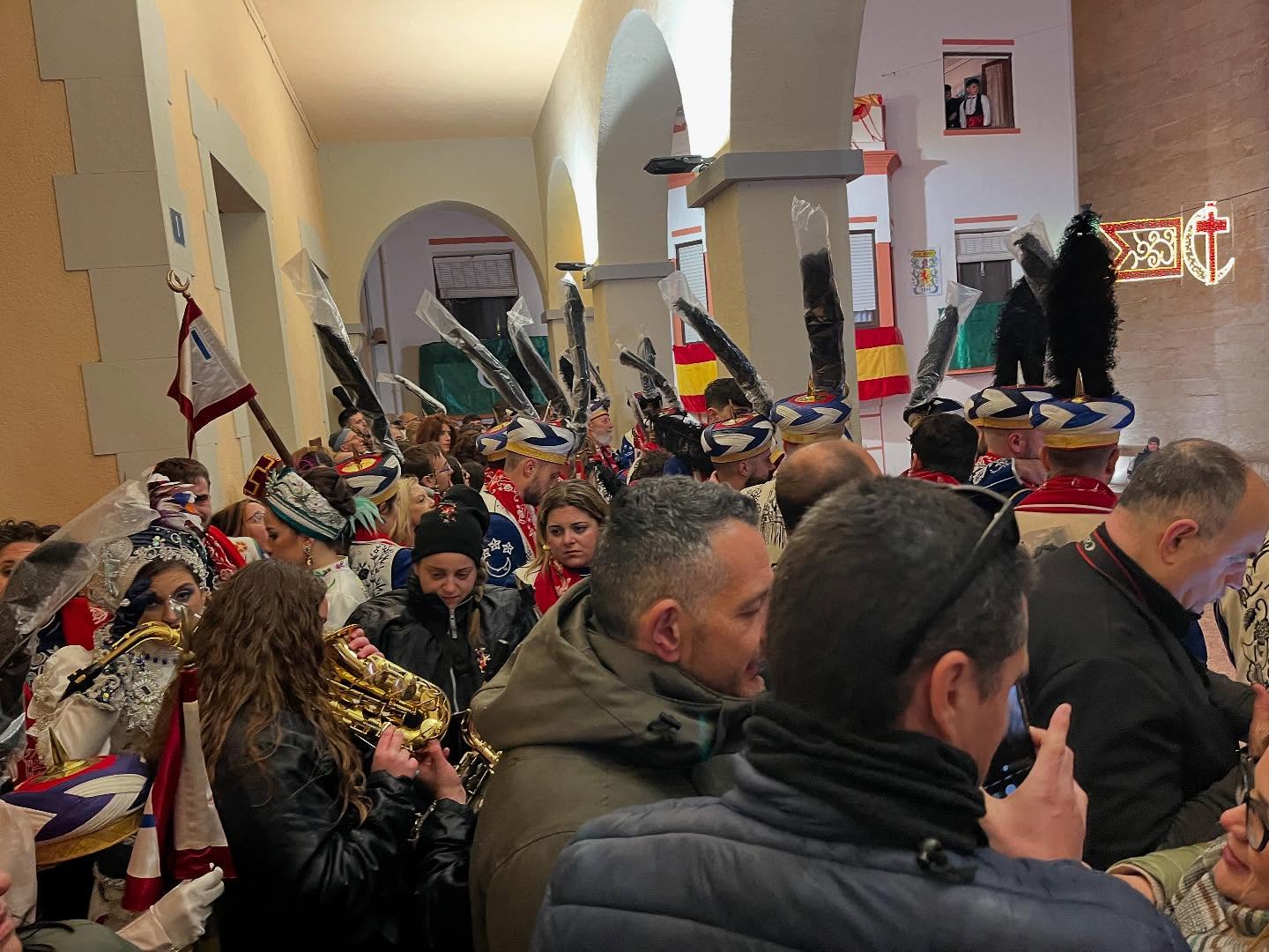 Momento de la suspensión de la Entrada