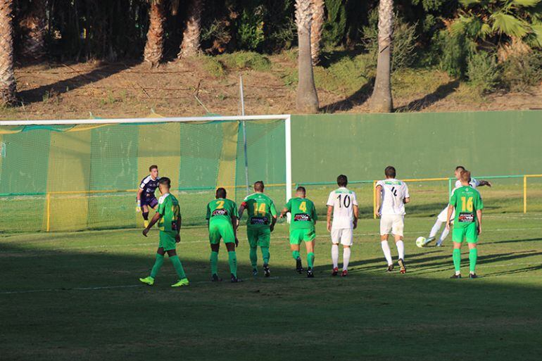 Un momento de un partido.