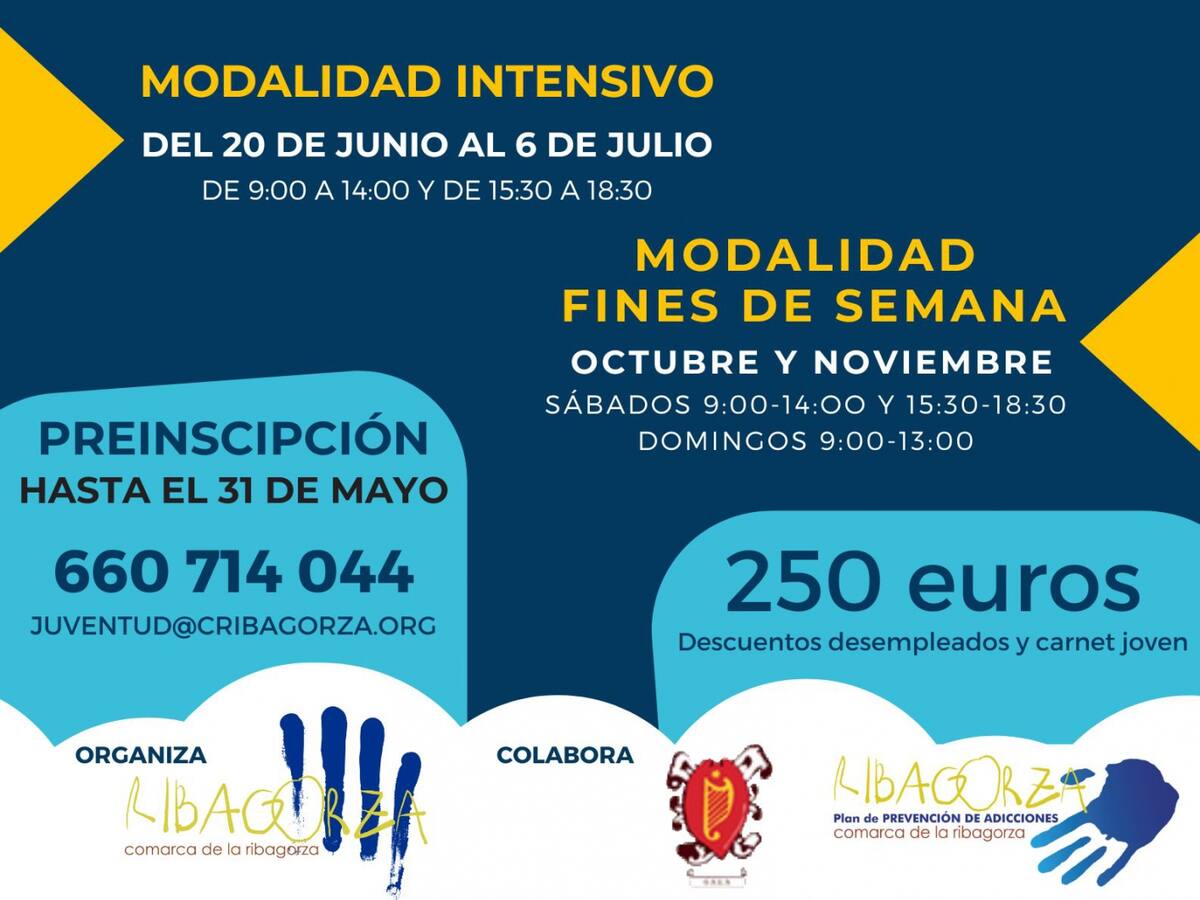 La Ribagorza organiza sus cursos de monitor de tiempo libre en Castejón de Sos