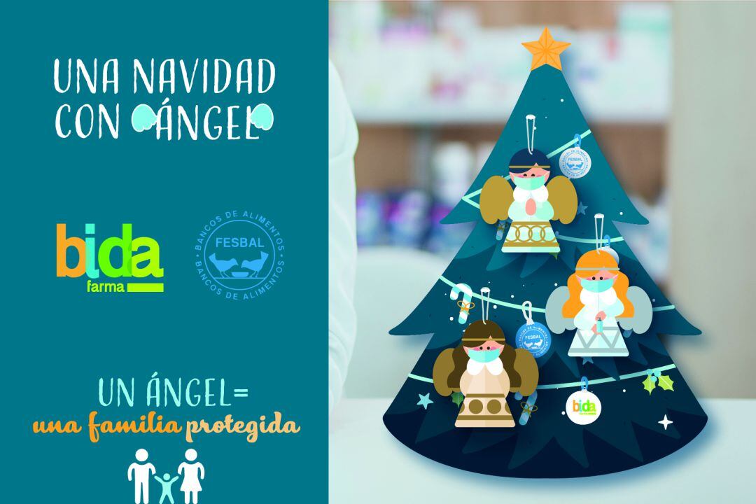 Imagen de la campaña 'Una Navidad con ángel'