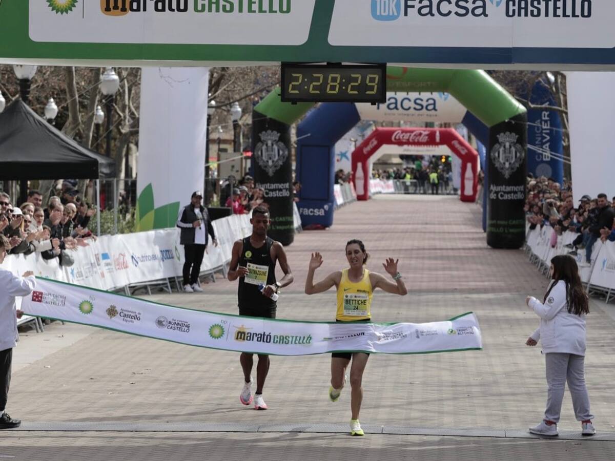 El etíope Yami y la argelina Bettiche vencen en Castelló