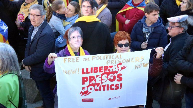 Una estampa que resumeix la concentració d&#039;ahir.