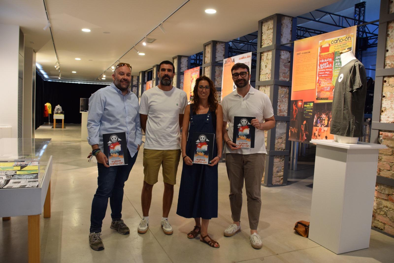 Inauguración de la exposición sobre el 20 Aniversario del Festival Caño On en Tarancón