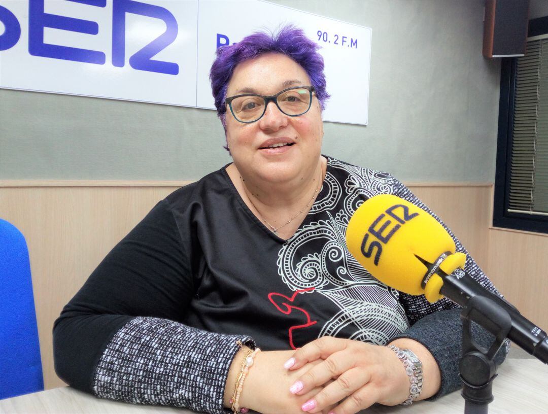 Jacinta Poveda, integrante de la asociación