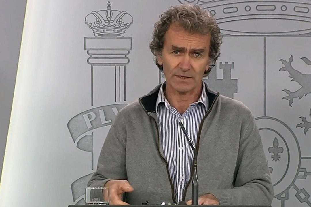 Fernando Simón, portavoz de Sanidad. 