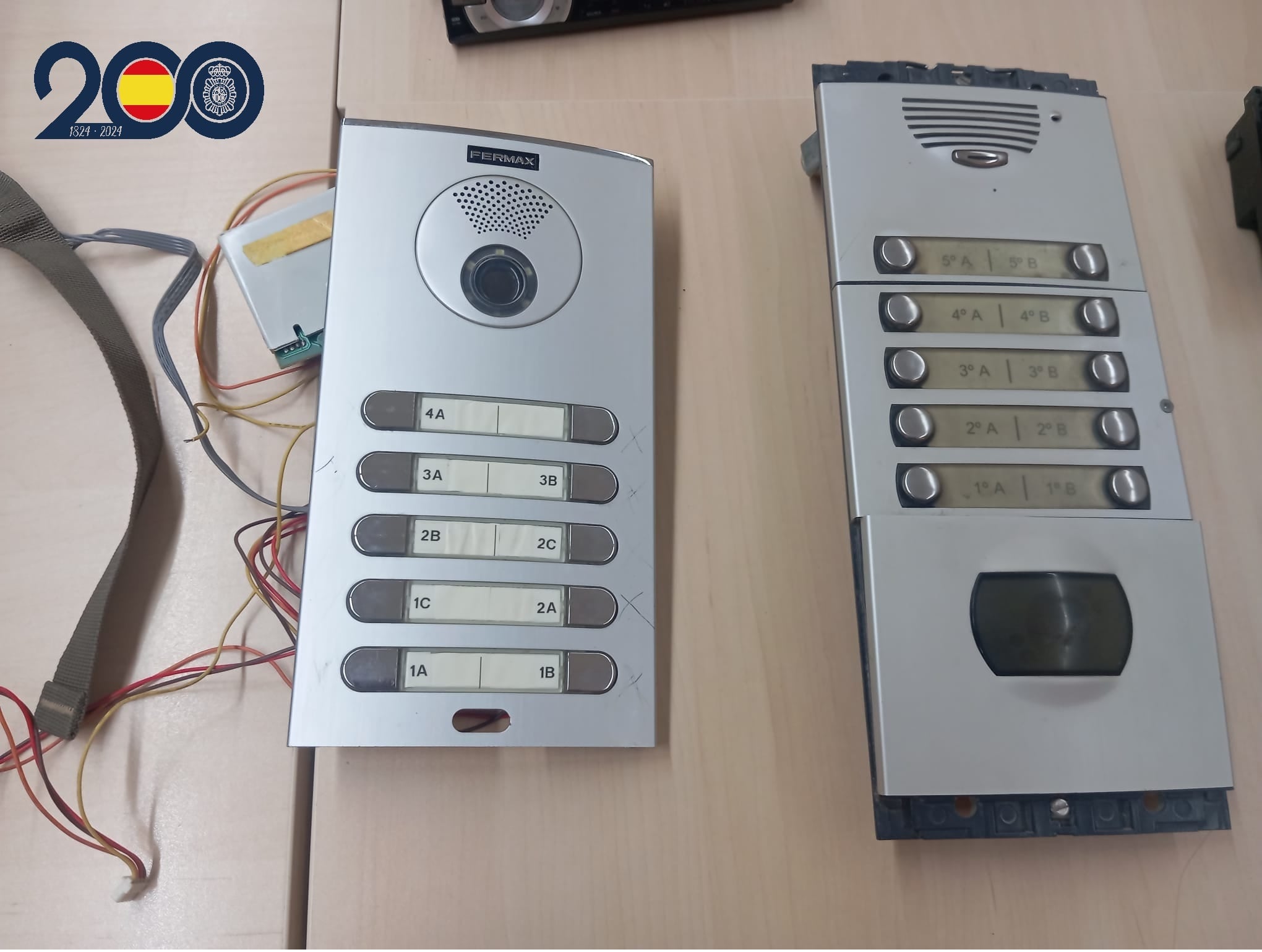 Videoporteros sustraídos