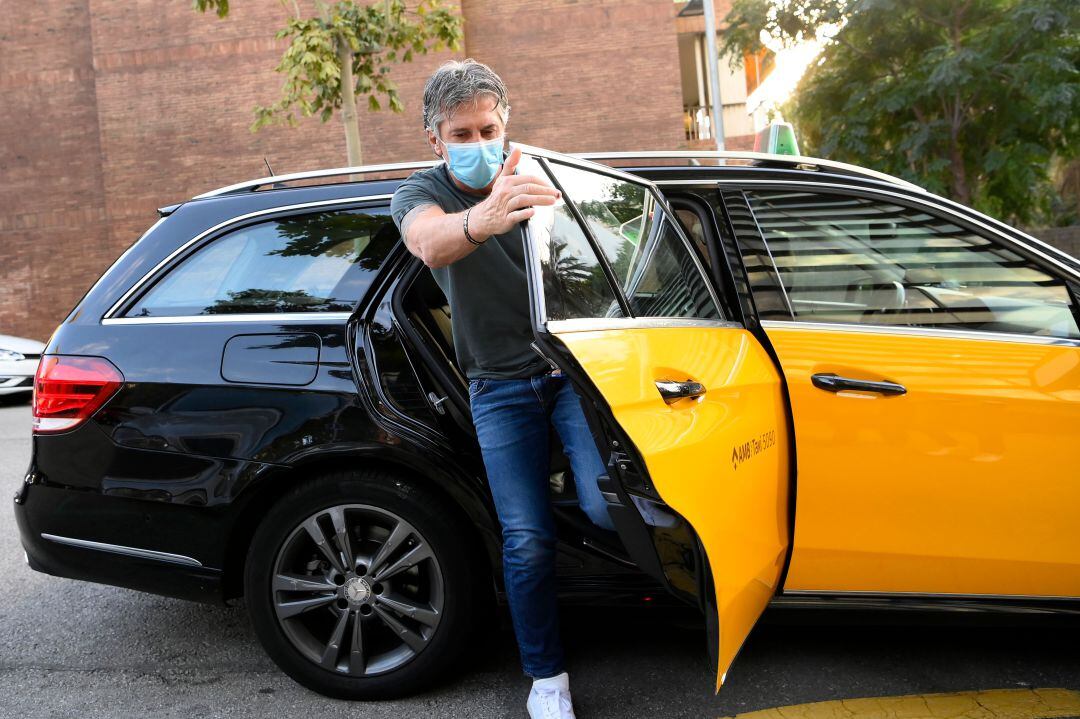 Jorge Messi, padre y agente de Lionel Messi, en Barcelona