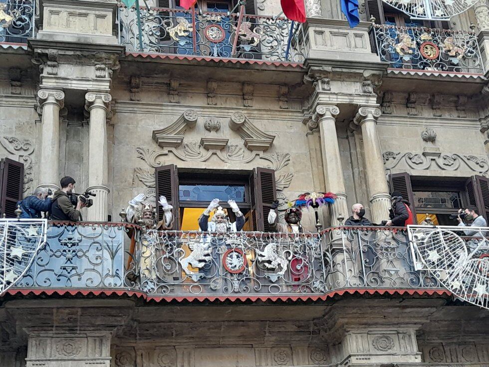 Los Reyes Magos en Pamplona