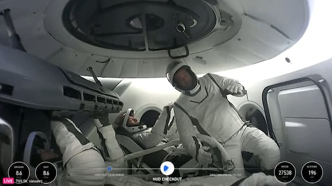 La tripulación de SpaceX se prepara para el clímax de la misión 'Polaris Dawn': la primera caminata espacial privada.