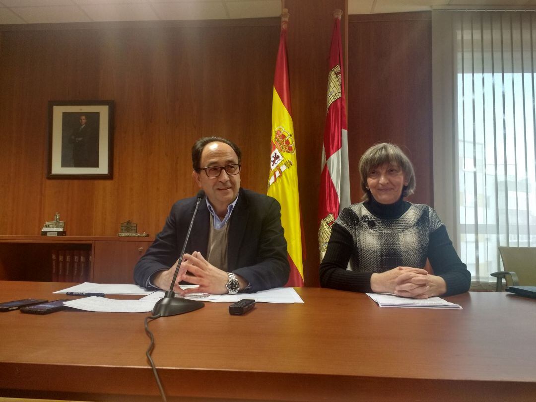 Manuel López Represa y Pilar Ruiz